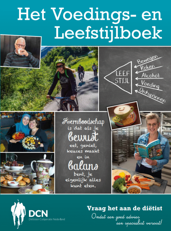 Het Voedings- en Leefstijlboek per stuk of per doos van 16 stuks